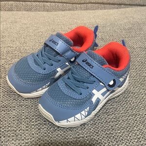ASICS Contend 7 TS "Shark" Baby Toddler Shoes Sneakers 1014A202 Slip-On Size K5